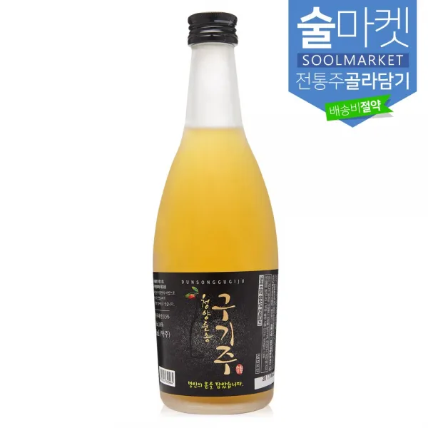 술마켓 200여종 유명 전통주 내맘대로 골라 담기 합배송 1병 임영순 명인 청양둔송구기주 16도 375ml