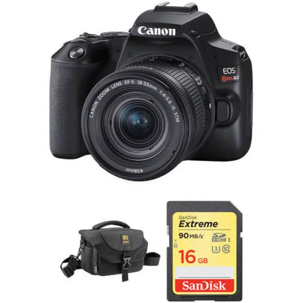 Canon EOS Rebel SL3 DSLR Camera with 18-55mm Lens and Accessory Kit (B, 상세내용참조