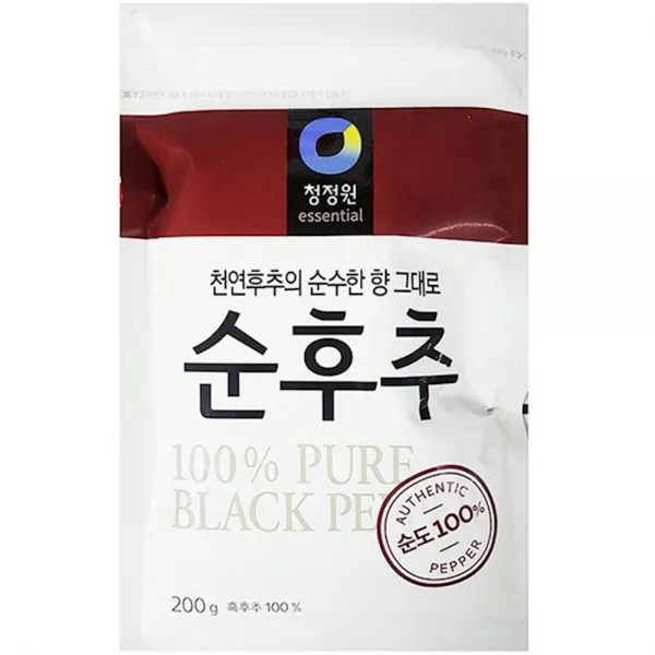 식재료 흑후추가루 대상 200g 식당용루 업소, 1개