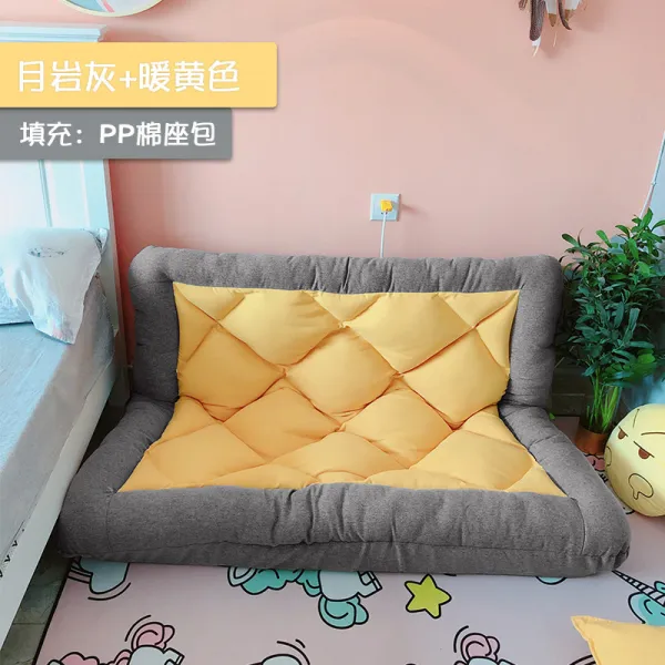 거실 침실 가정 인테리어 미니 신상품 쇼파 소형 인용 271번 Z 달무리 + 웜 톤 쿠션 2 개 드 립 니 다.