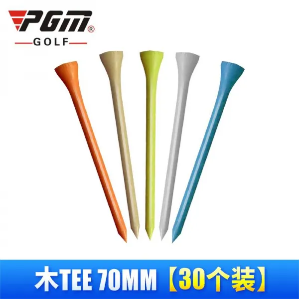 골프스파이크 골프 TEE퇴장 기구 용품 나무 TEE, T05-나무 TEE70mm(30개별포장)