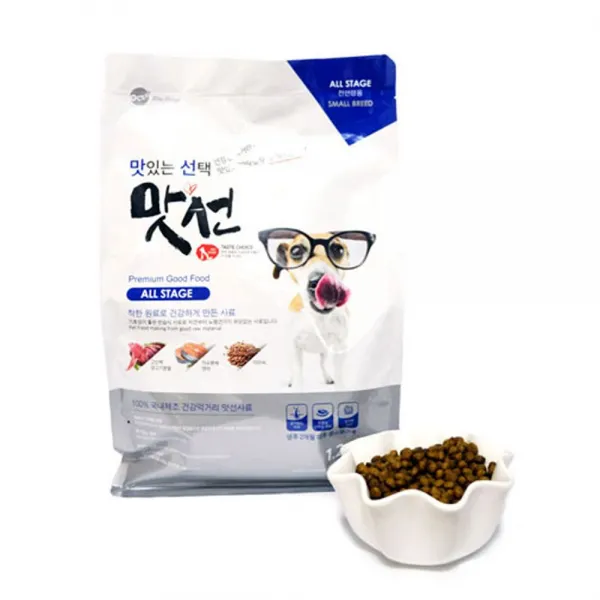 [2개묶음 할인]맛선 소프트 사료 5kg (작은알갱이) (전연령) JWB-16744 강아지 사료 개사료