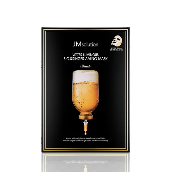 제이엠솔루션 물광 에스오에스 링거 아미노 마스크 10매 마스크팩 10개입 1팩