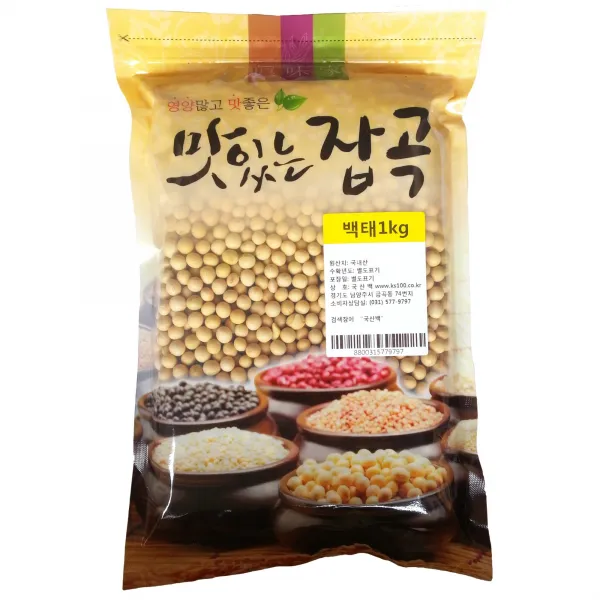 국산100% 신토불이국산100% 백태 - 2019년산, 1개, 1kg