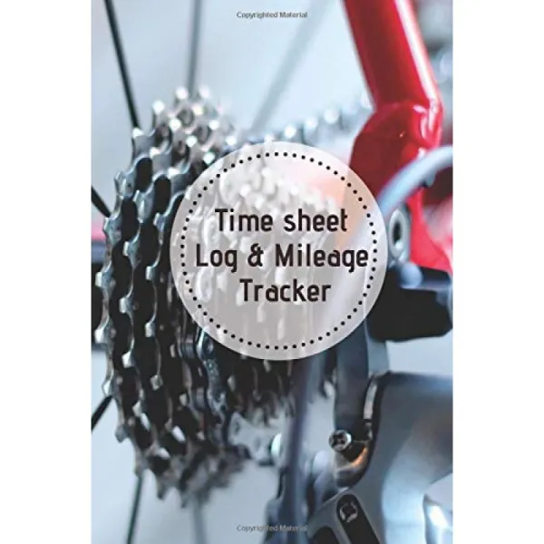 타임 시트 로그 및 마일리지 추적기 : 차량 마일리지 및 작업 교대 시간 로그 북 추적기 저널 노트북 템 단일옵션