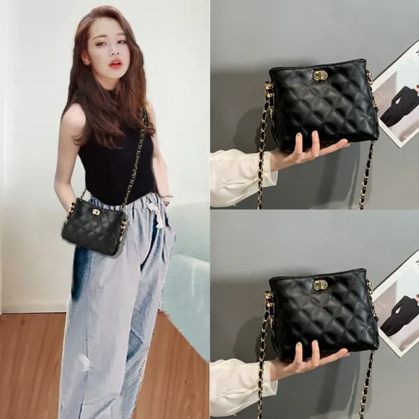 셀럽왕언니 금 년 유행 쁘띠가방 여성가방 스타일리쉬 체인 트렌드 여름