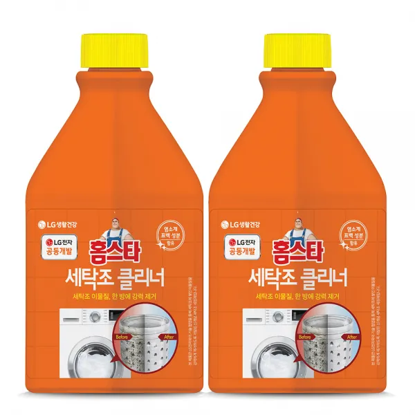 홈스타 퍼펙트 세탁조 클리너 2개 450ml