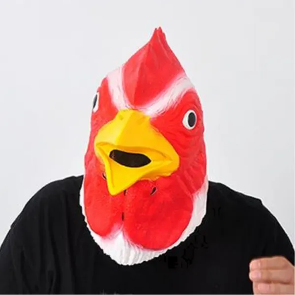 YNS 붉은벼슬 닭가면 동물가면 할로윈데이 할로윈복장 가면파티 깜짝이벤트 유튜브가면 고퀄리티 ☞jul10★, 요니샵 굿초이스yn