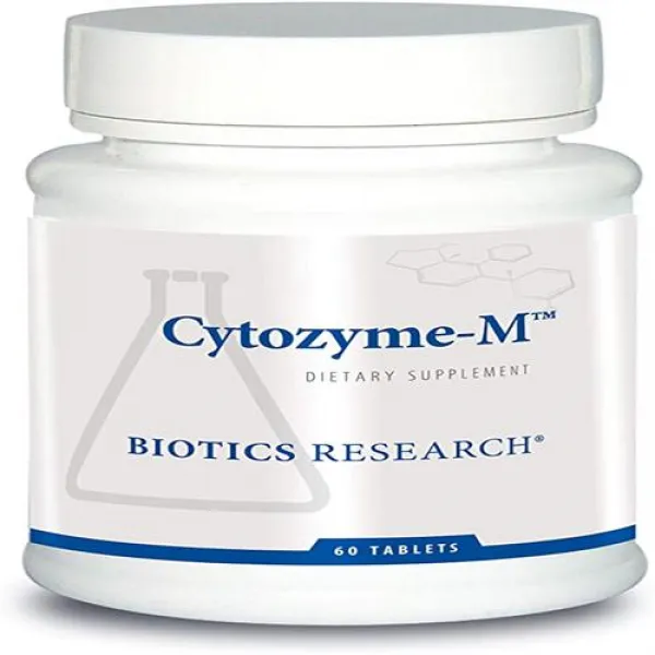 Biotics Research CytozymeM 남성 선 조합 포뮬러 남성 호르몬 지원 한 내분비 기능 SOD 카탈라아제 한 활성., 단일상품, 단일상품