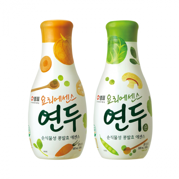 샘표 연두500ml 1개+ 연두 순 500ml 1개, 2개, 500ml