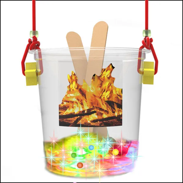 LED 대형 쥐불놀이 왕(원심력과 잔상효과)-특대형