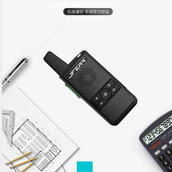 JFERA 무선 워키토키 무전기 행사용 여행용, 표준 + 충전기 + 헤드폰