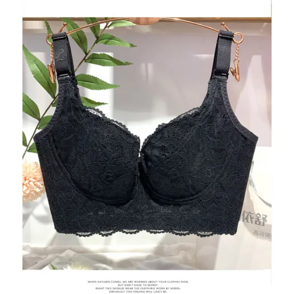 YAONISHI 외 확장 교정 브래지어 미용실 내의 여성 무 강권 집합 조정 형 브 라 수 트 덧 대 위 트 트 트 레 치 아웃 오 브 레 더 여름 블랙 70B