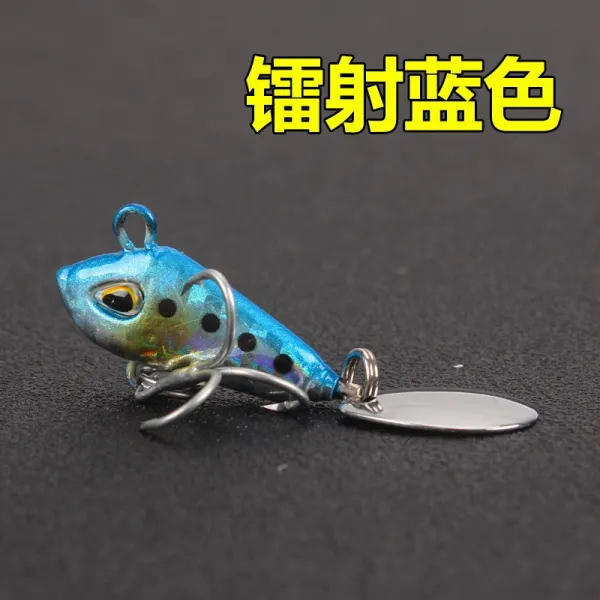 찜스닷컴 숏 납 철판 VIB강기슭 던지다 야광 멀다 투입함 담수 바다낚시 미노우 농어 블랙 인조미끼, 20g 홀로그램 블루