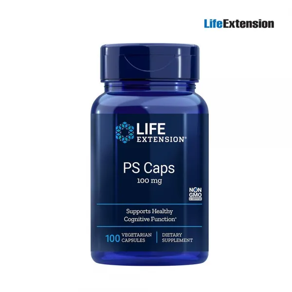 Life Extension Ps Caps 포스파티딜세린 100mg 100캡슐 단품 단품