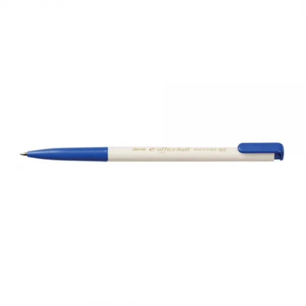 미리사몰 자바 e-오피스 볼펜 펜 유성펜 0.5mm 0.7mm1.0mm, 자바e-오피스볼펜(0.7mm):파랑