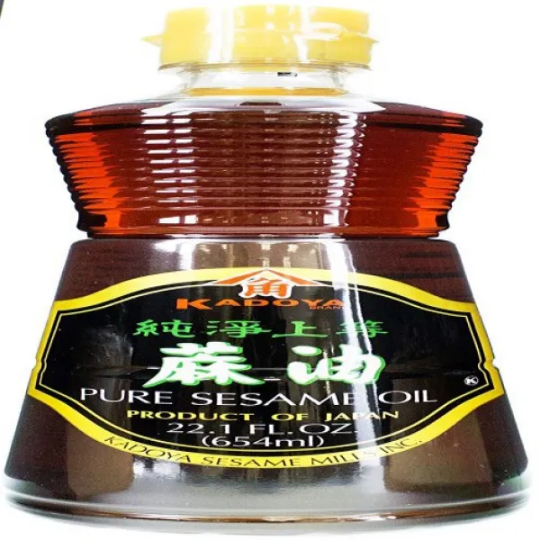 22.10 Fluid Ounce Kadoya Sesame Oil 22.10 Fluid Ounce 653.6ml 카 도야 참기름 653.6ml, 1
