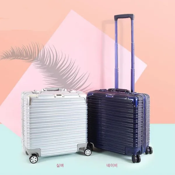 세련된 기내용 하드캐리어 21호네이비 여행 주말출장 국내호캉스