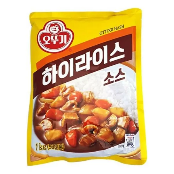 오뚜기 하이라이스 소스 1kg 50인분 과립형 간편 소스, 스타러브 1