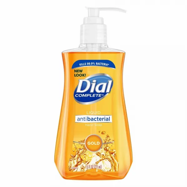 (미국직배) Dial 다이알 골드 핸드워시 221ml 4팩 Antibacterial Liquid Hand Soap Gold 7.5 Ounce