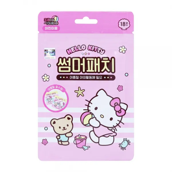 아텍스 22년 헬로 키티 썸머패치 1팩 모기퇴치 모기기피제