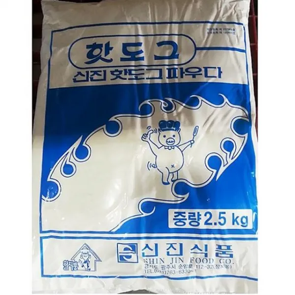 승호케미 신진 핫도그 가루 2.5Kg 1포 빵믹스, 1