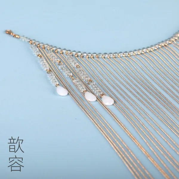 경비 고대 베일 고풍모 포인트 한복 커튼 후크 귀 수술 가림막 여 앤티크 패치 슈퍼 헤어