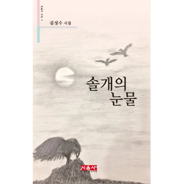 솔개의 눈물:김성주 시집, 시사랑음악사랑(시음사)