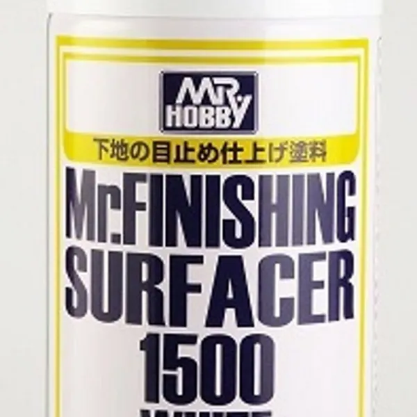 은조닷컴_(MR.HOBBY_B529) MR.FINSHING SURFACER 1500 WHITE_피니싱 서페이서 1500 화이트(68ml) (4973028631173) 건담MG 간담, 이상품으로선택!!!