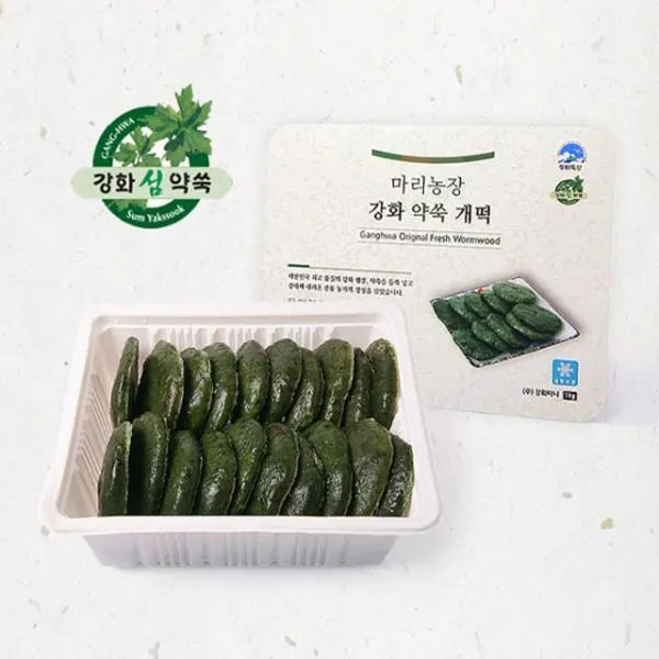 강화약쑥 [마리농장]강화 약쑥 개떡 2kg, 1