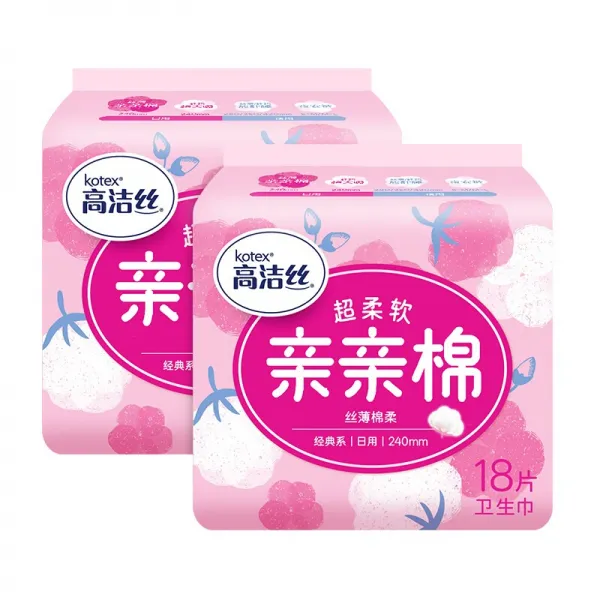 고결사 Kotex 친목면 240m 포장 *18 정 일용면 연사 생리대, 상세페이지 참조