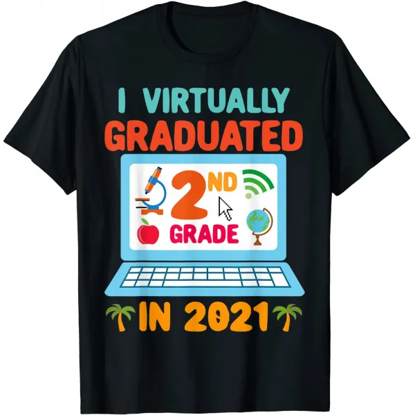 브랜드없음 2021년 마지막 날 학교 티셔츠로 2학년 사실상 졸업했습니다