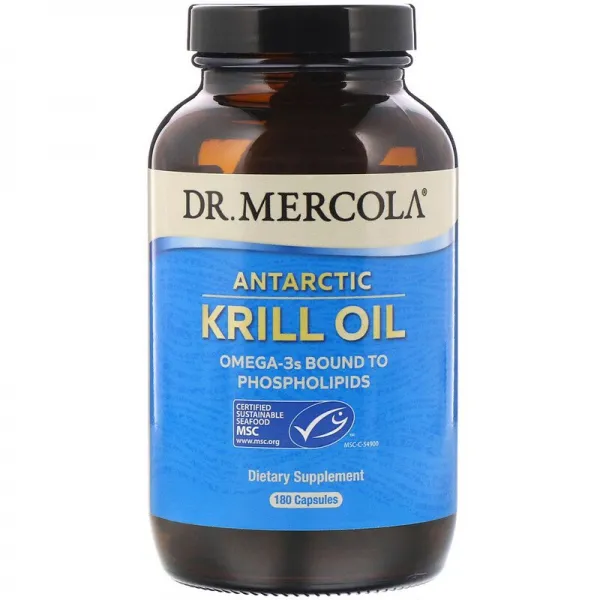 닥터머콜라 Dr. Mercola 남극 크릴 오일 180 캡슐, 180개, 1개