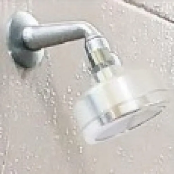 에이티엔 수압상승과 절수 효과가 있으며 부드럽고 강한 물 줄기의 알루미늄 노출 샤워기 헤드 E 854355 노출샤워기헤드 1개