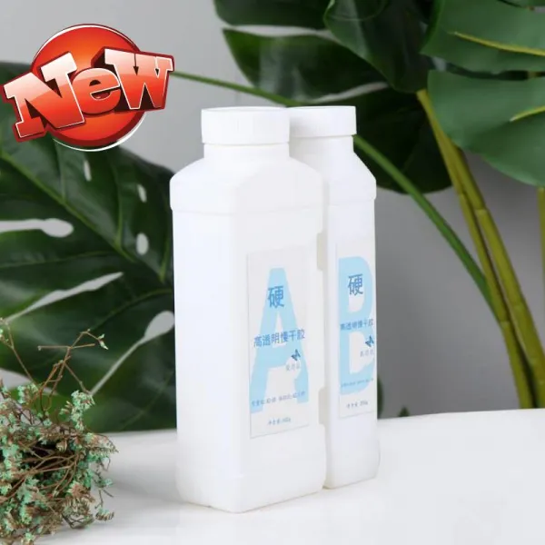 고답적 크리스탈 점착고무 AAB 풀 DIY 핸드메이드 제작 기포가 없다 에폭시 경질 자 거품이 꺼지다, 2：1속건성 접착제 300g