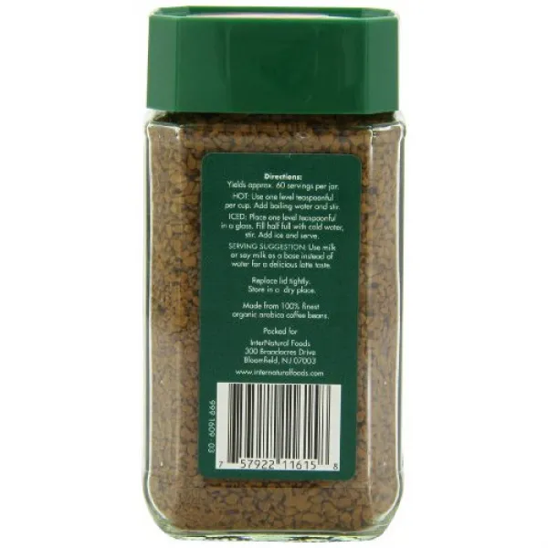 커피 Mount Hagen Organic Freeze Dried Instant Decaffeinated Coffee 3.53-Ounce Jars Pack of 6, CustomerPackageType = Standard Packaging, 본문참고, 본문참고