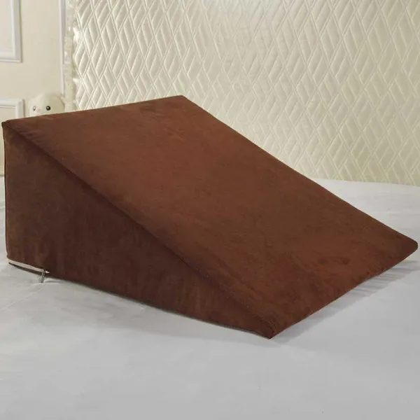 방지 비탈 비스듬함 매트리스 기울다 저항 되돌아오다 위산 느긋느긋함 태우기 하트 베개, 브라운55