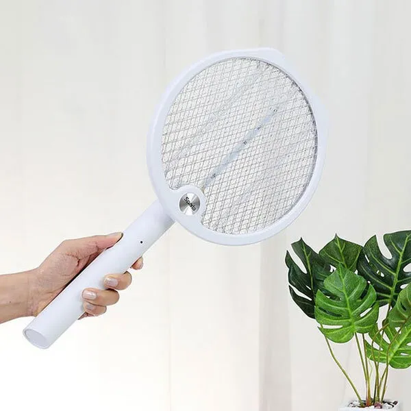 스팔라 2in1 전기모기채, 화이트
