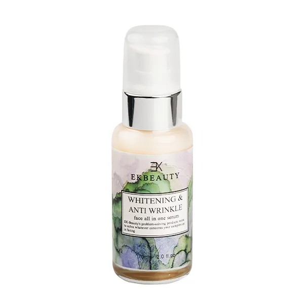 이케이뷰티 화이트닝&안티링클 올인원세럼 2중기능성제품 미백 기미 잡티 주름 1개 70ml