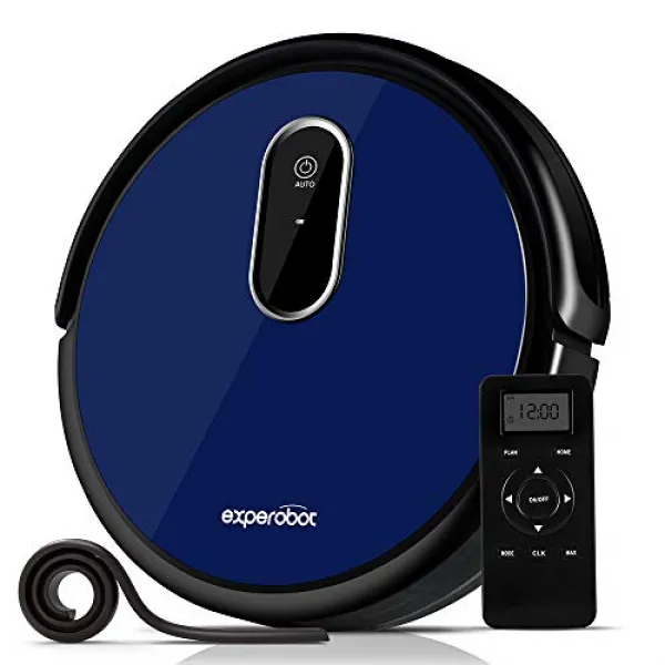 Princess 로봇청소기 독일배송Experobot EX503 로봇 진공 청소기 1600Pa 강력한 흡입력 자동 진공 청소기 로봇 경로 계획자가 충전 헤파필터가있는 흡입력 특히 알레르기 환자용-40089, 단일옵션