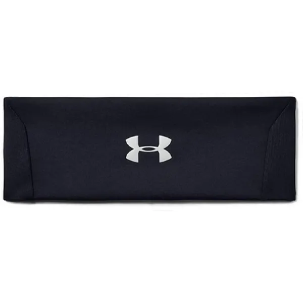 Under Armour 군비 반사 실행 밴드 머리띠 아래 PROD790000839, Black 002Silver Reflective