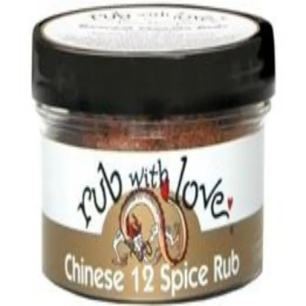 Rub with Love Chinese 12 Spice Rub by Tom Douglas 3.5 Ounce 톰 더글라스 (Tom Douglas)의 중국산 12 향신료 마찰음 9, 1