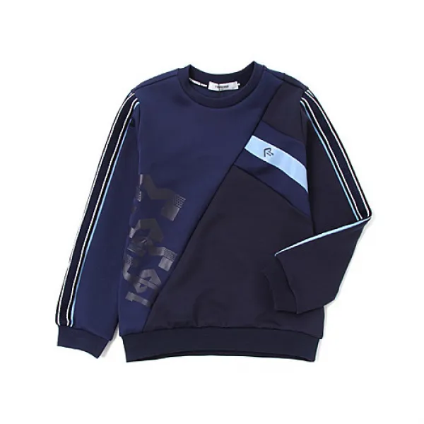  레노마키즈 남아 3도 배색 맨투맨 R1915t534