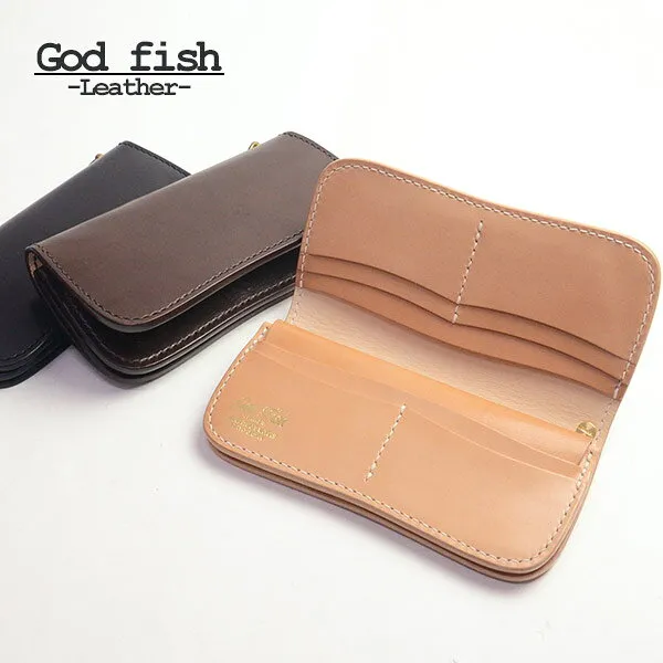 god fish 신조 어 지갑 끈 사 르 드 가죽 브랜드 황동 지갑 프리미엄 쿨 링 백 · 작은 물건 · 브랜드 잡화 지갑 · 상자 남자 지갑 40 대 카드 에 많은 배 송 비 무료 god fish 신 어 를 넣 습 니 다.