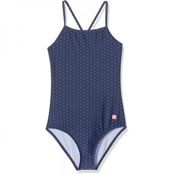 Schiesser Girl 's Badeanzug Swimsuit Blue (제독 801) 12-13 세 (제조업체 규모 : 164)