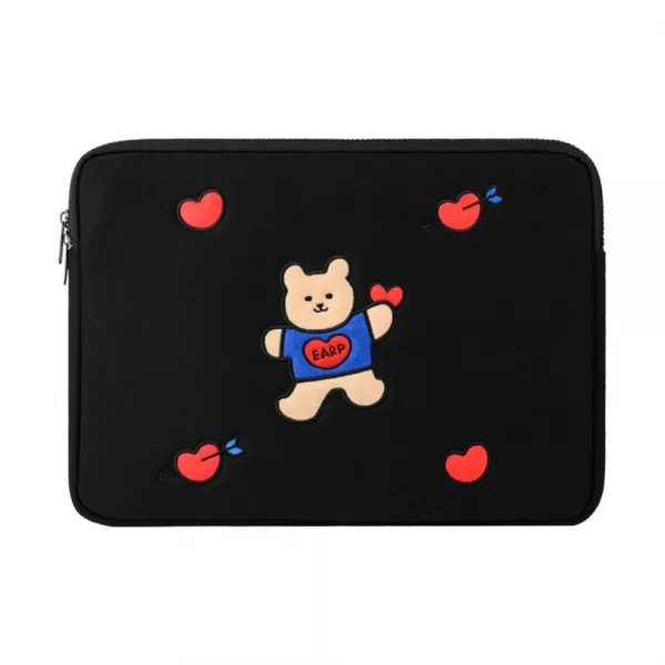 캐릭터 귀여운 파우치 귀여운 노트북가방 곰돌이 Lg그램 맥북 삼성 케이스 14인치 13인치 큐피드 베어 속담 