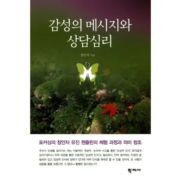 감성의 메시지와 상담심리:포커싱의 창안자 유진 젠들린의 체험 과정과 의미 창조, 학지사