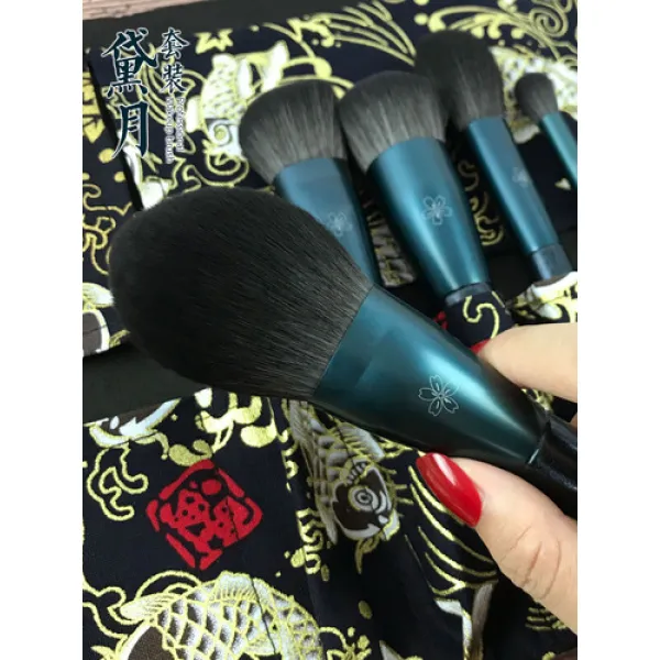 메이크업브러쉬세트 화촉초 12수 다이월 브러쉬 세트 초보자 올인원, 레이온, 옵션1