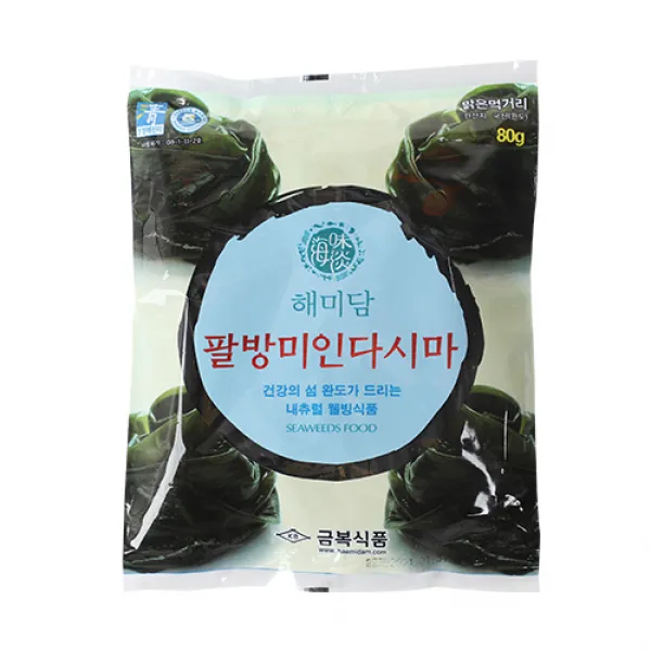 맑은먹거리 팔방미인 다시마 80g, 99999개