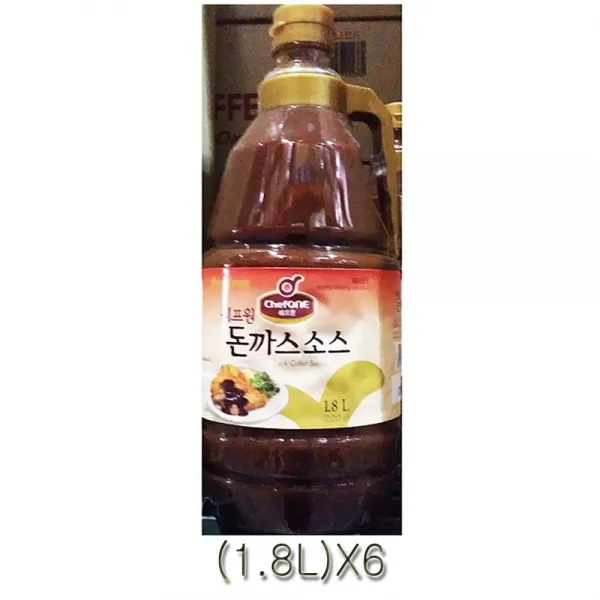 대상 돈까스소스 1.8리터 X6 간단요리 돈가스소스 간단요리 건강에좋은음식 경양식돈까스소스 돈가스소스 돈까스소스 맛있는소스 업소용식자재 업소용식재료 정성가득, 본상품선택